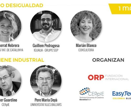 Zero Desigualdad & Vigilancia de la Salud es el eje de la jornada de cierre del primer congreso virtual sobre empresa saludable 5 Z está organizado por la fundación Internacional ORP (FIORP) y el CERpIE-Universitat Politècnica de Catalunya