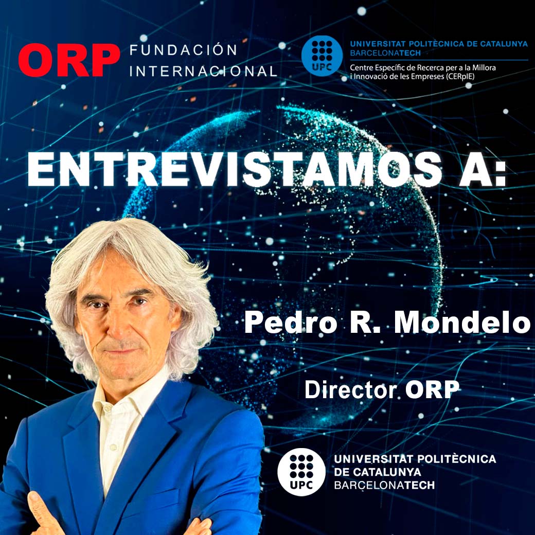 Prof. Dr. Pedro R. Mondelo, Director de ORP y del CERpIE-Universidad Politécnica de Cataluña