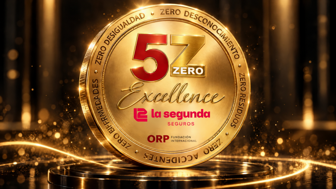 Sello 5Z Excellence de La Segunda Seguros otorgado por la Fundación Internacional ORP