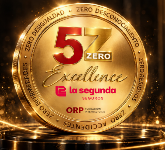 Sello 5Z Excellence de La Segunda Seguros otorgado por la Fundación Internacional ORP